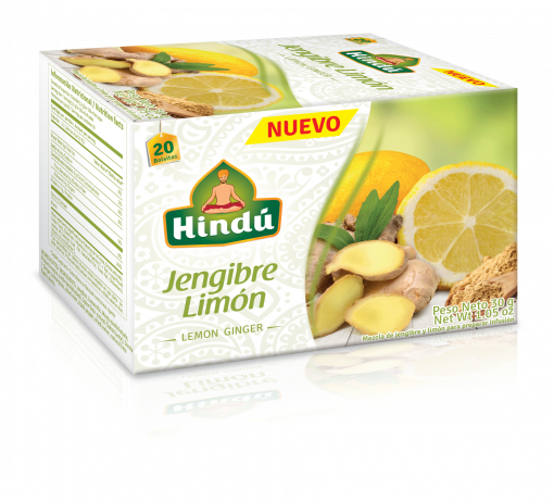 INFUSION JENGIBRE LIMON 20/SOB - 039452 HINDU