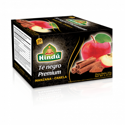 TE NEGRO MANZANA CANELA 20/SOB - 014039 HINDU