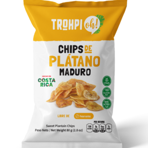 SNACK PLATANO MADURO 80G. - 001877 TROHPI OH