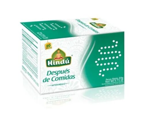 INFUSION SALUDABLE DESPUES DE COMIDAS 20/SOB - 40014 HINDU