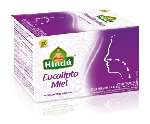 INFUSION SALUDABLE EUCALIPTO Y MIEL 20/SOB - 40052 HINDU