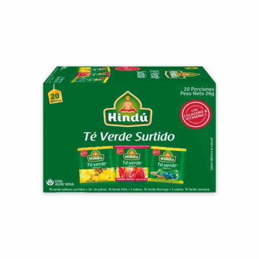 TE VERDE SURTIDO 20/SOB - 79564 HINDU