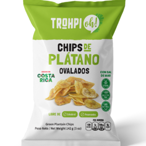SNACK PLATANO VERDE 142G - 001785 TROHPI OH