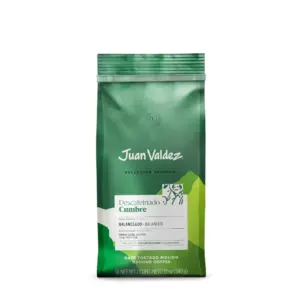 CAFÉ MOLIDO PREMIUM CUMBRE DESCAFEINADO 340GR. - 883806 JUAN VALDEZ